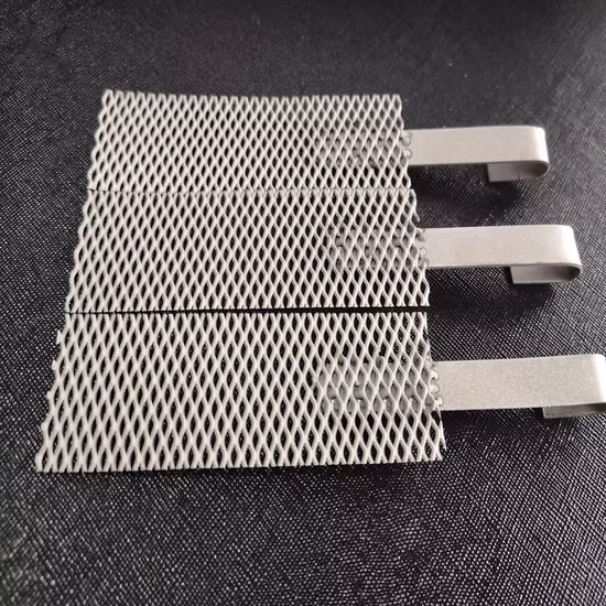 Gr.  Anode titanique de feuille de grillage de la catégorie 2 2 pour l'électrolyse d'eau de mer